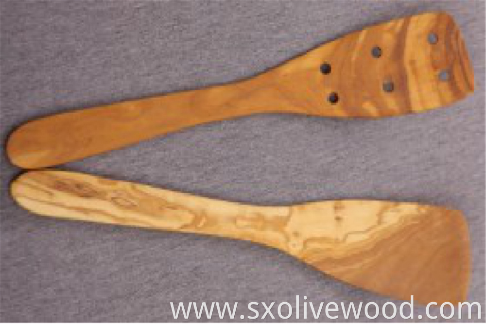 Olive Wood Frok Set